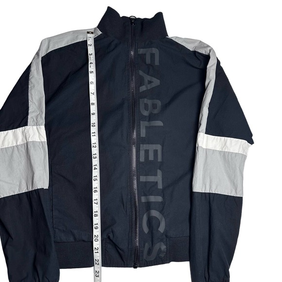 Fabletics | Women | Jayda Woven Black White Zip Up Athletic Jacket | Size Small - Picture 6 of 12